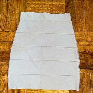 Bcbg khaki tight fit skirt size: S